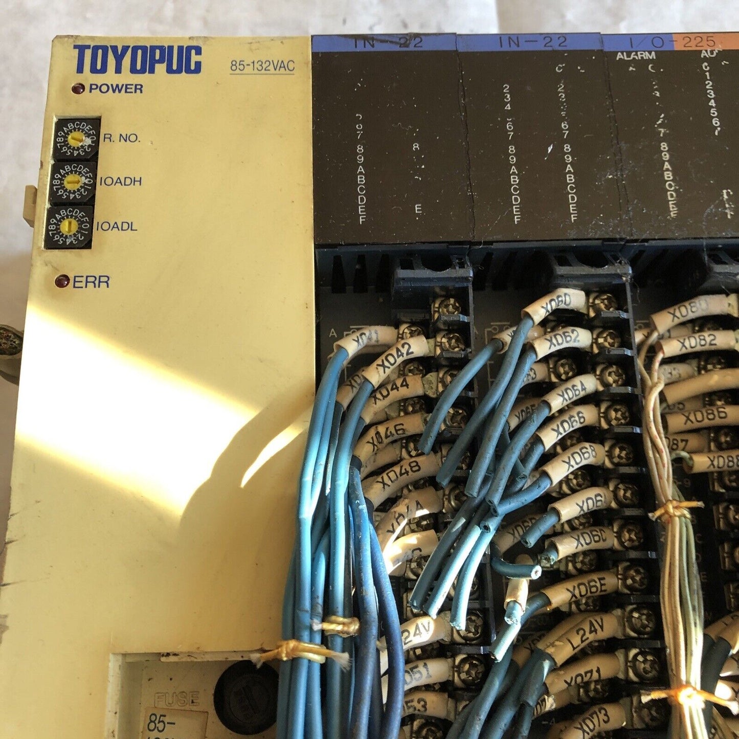 Toyoda Out-21,Tpk-2616,Tpr-2707 Toyopuc 6Slot Base,Psu,Tn-22,In-22,Out-25,Ea