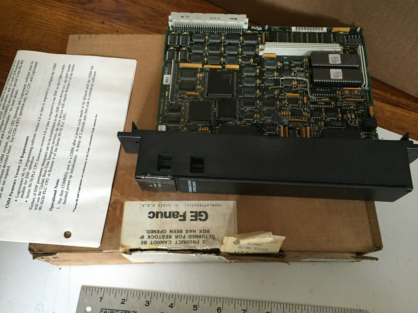 Ge Fanuc Ic697cmm711a ,44A726855-001 R01/1 Communications Coprocessor,Fm