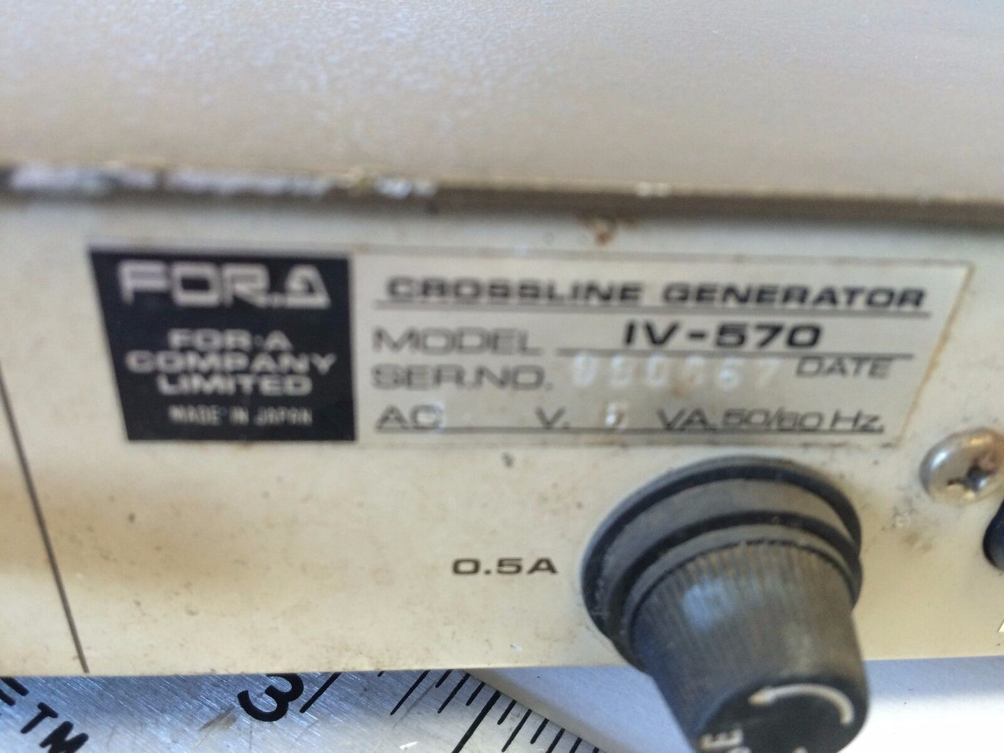 For A Iv-570 Crossline Generator, 115 Vac,(For Part And Repair Only),Ax