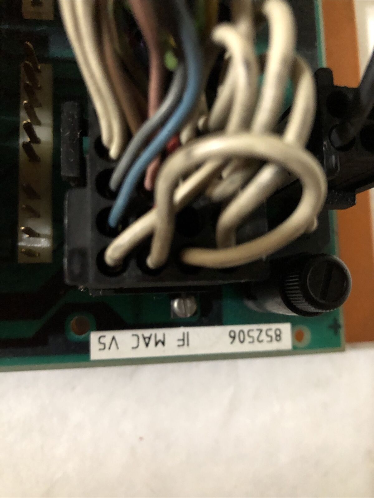 Charmilles Robofil 852432 If Mac V5 813188E  852506  Plc Board 813188D,Fk