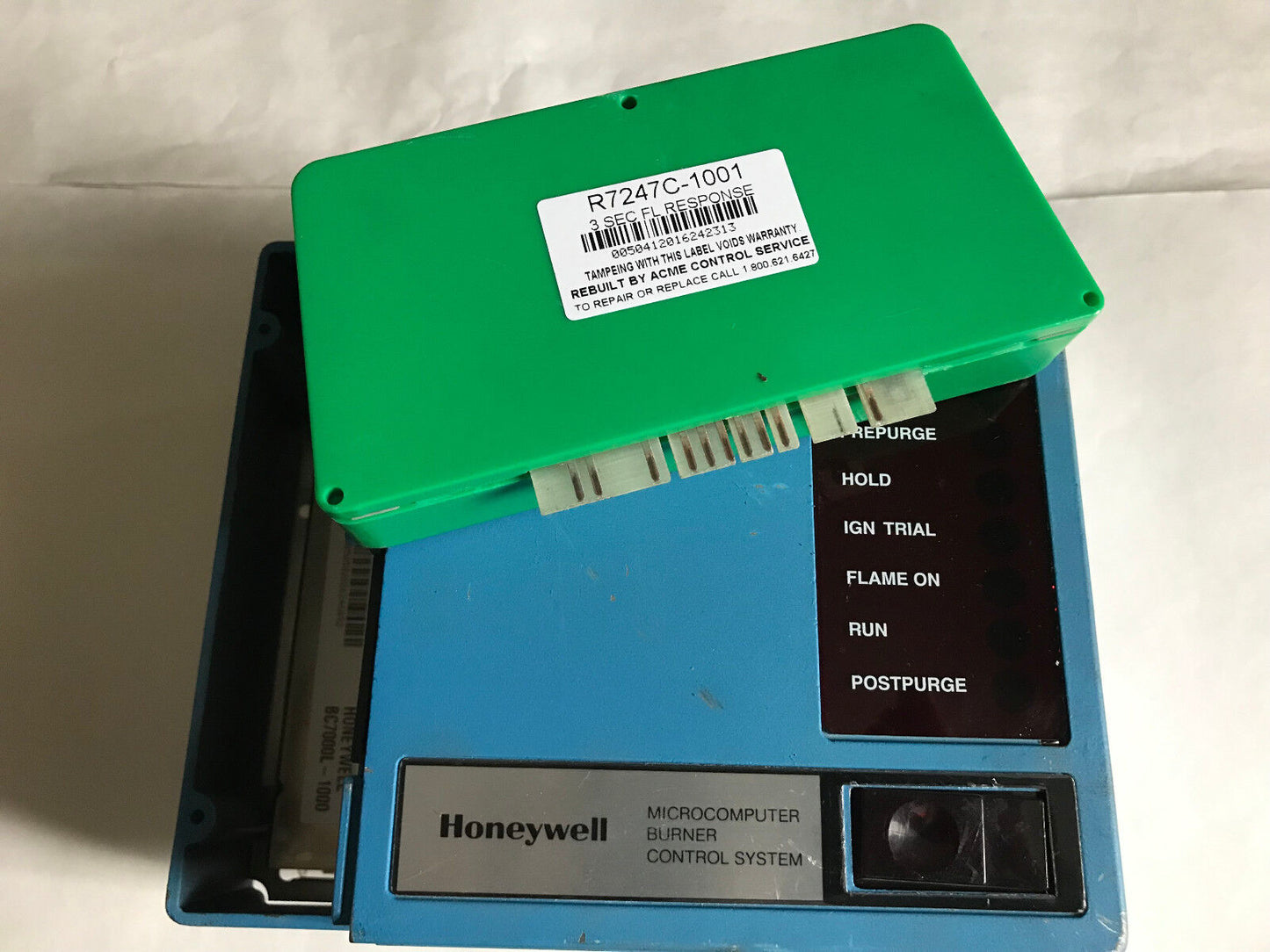 Honeywell Bc7000l1000 Microcomputer System R7247c1001 Dynamic Self Check,Si