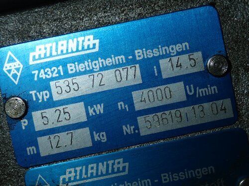 New Atlanta 535 72 077 Gear Reducer,Atlanta 535 72077 ,Tg