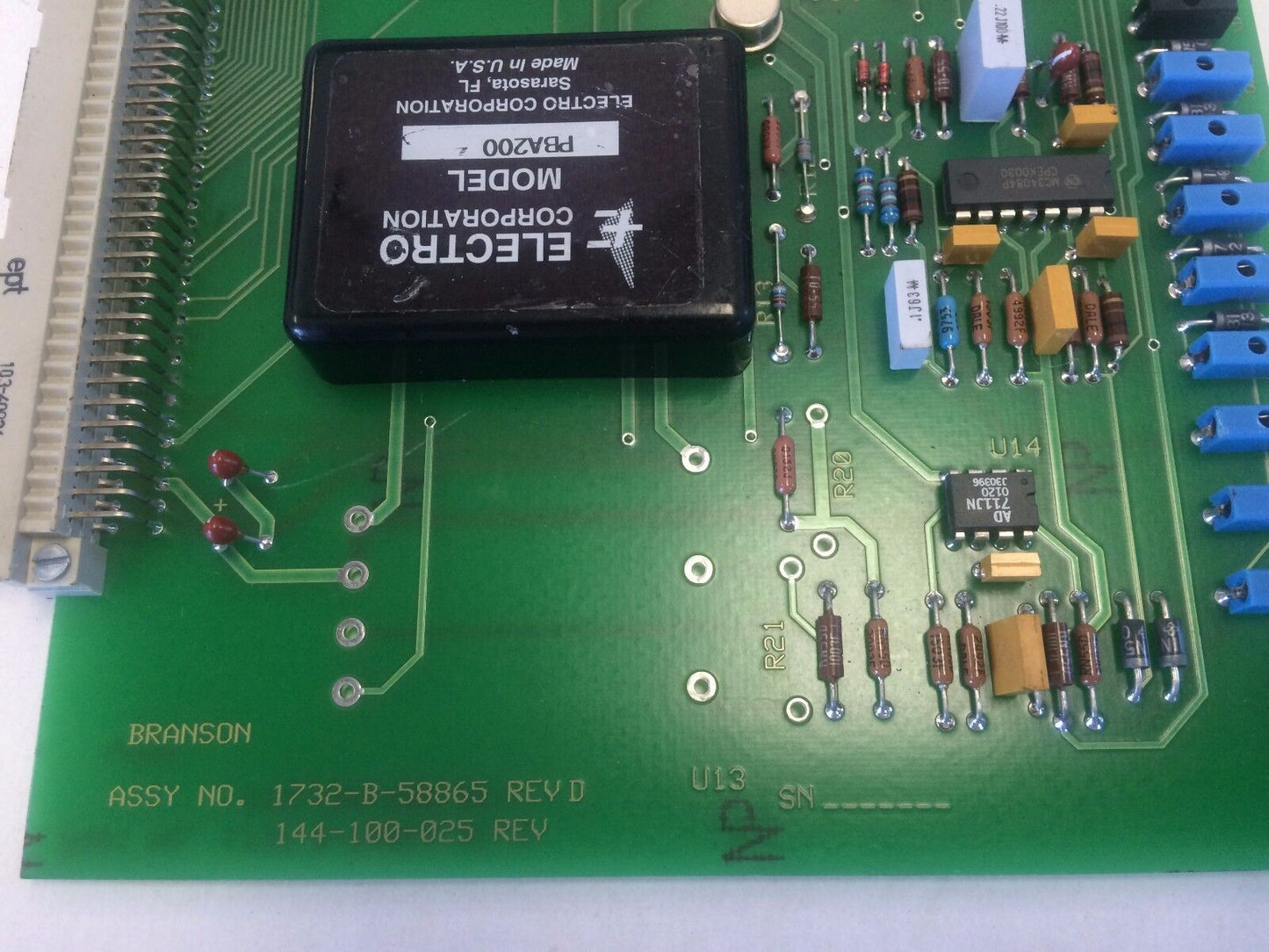 Branson 1732-B-58865 Rev D,144-100-025,Cx
