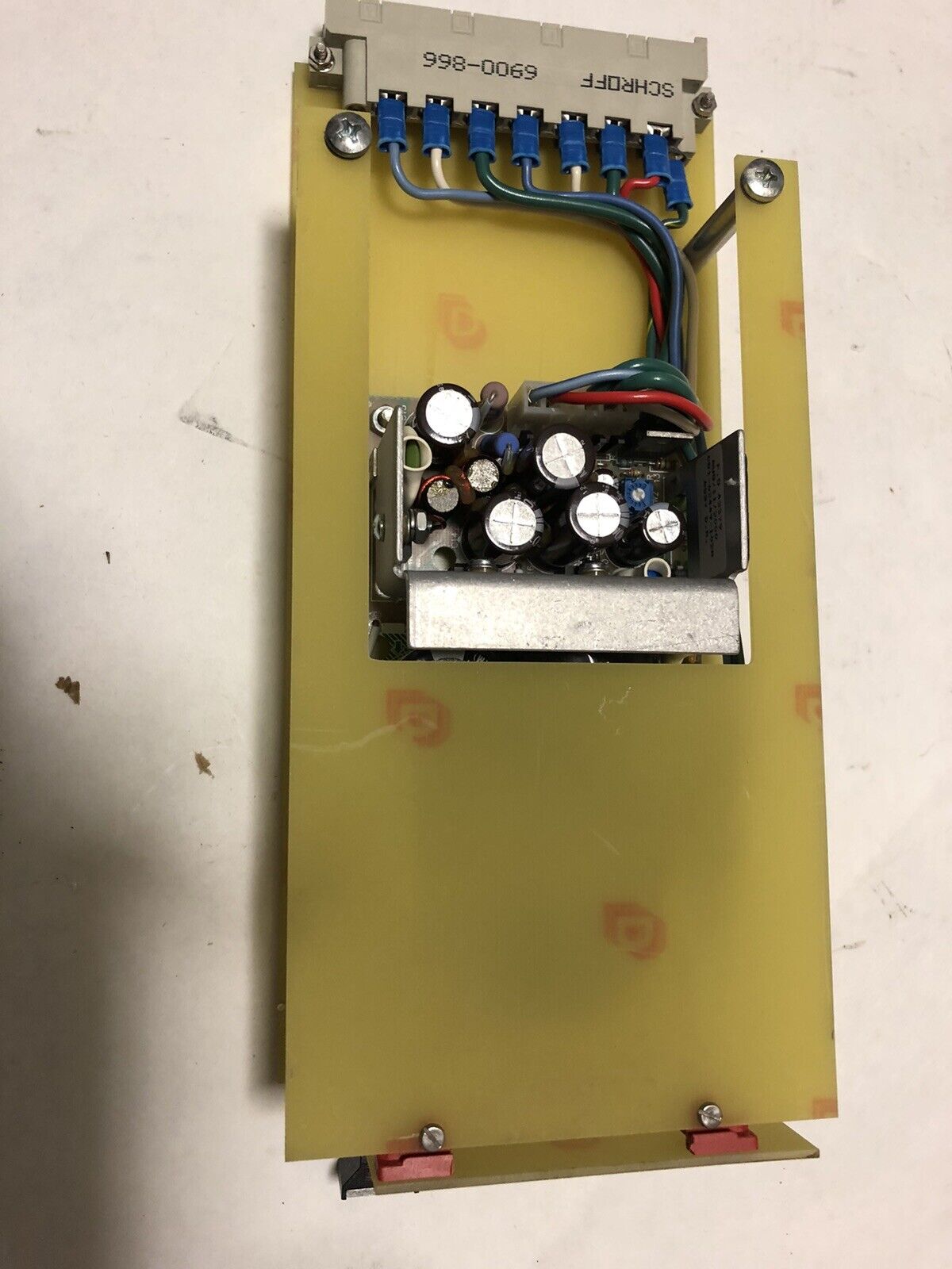 Mold Masters Cpupwr50,Schroff 69001-866,42379 Power Supply Board,Ej