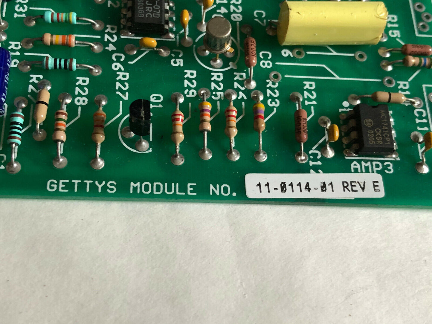 New Gettys 11-0114-01 Rev. E Module Control Board,En