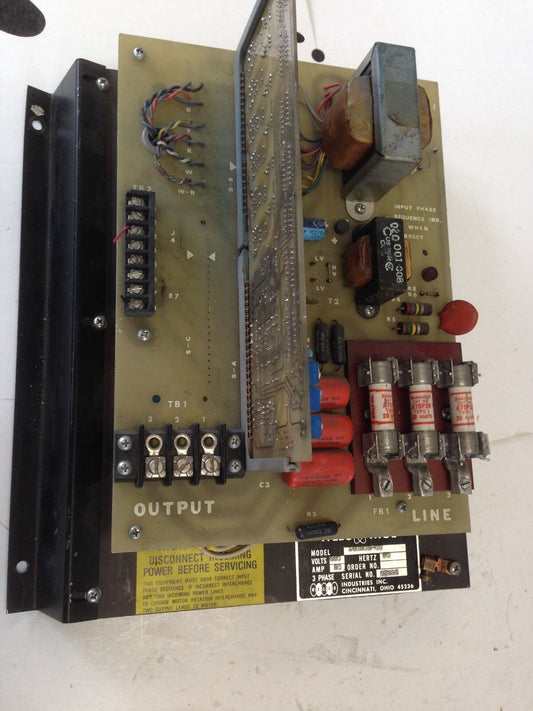Welcotrol 14020E-00  Welco Analog Controller W/ 502-045-001 480V,Fc