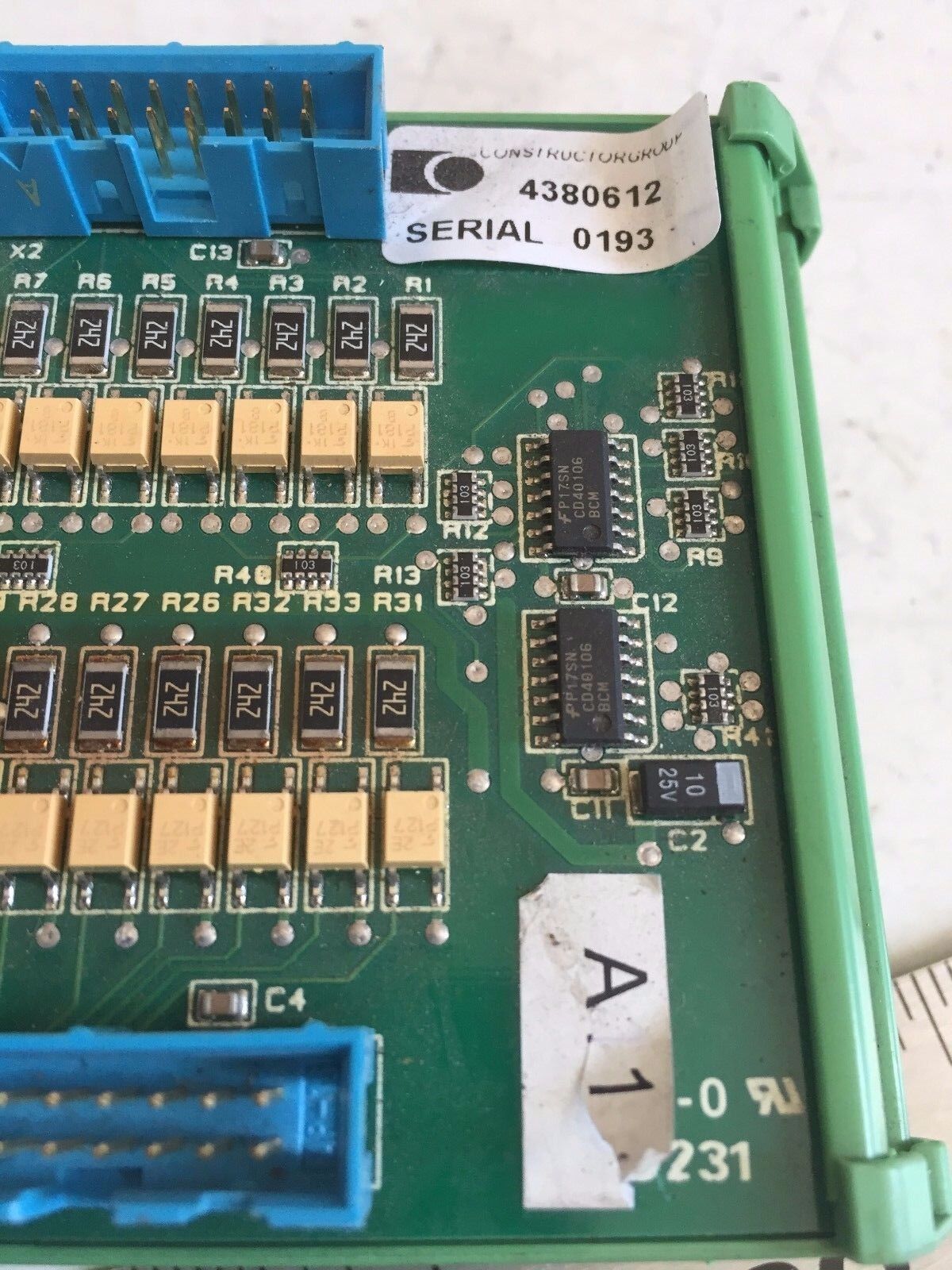 Constructor Dd231,4380612, Plc I/O Controller Miriachi Oy S657hma025 94V-0,Tk