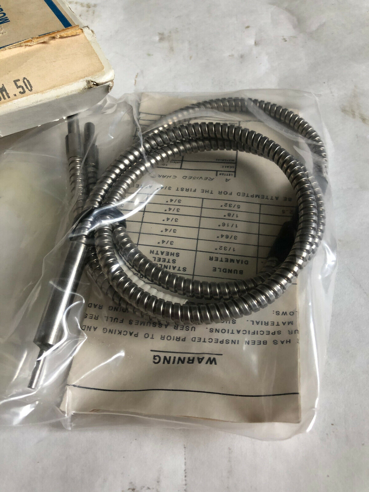 New Banner  Bp13sm.50  Engineering (17811) Fiber Bp13sm.50 Sensor,Cw