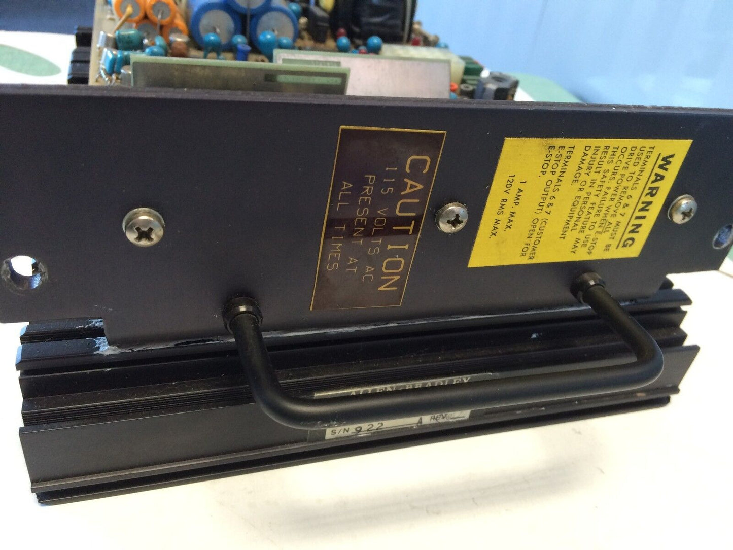 Allen-Bradley 634571-02A   115V Ac Plc Control, Power Supply,Ek