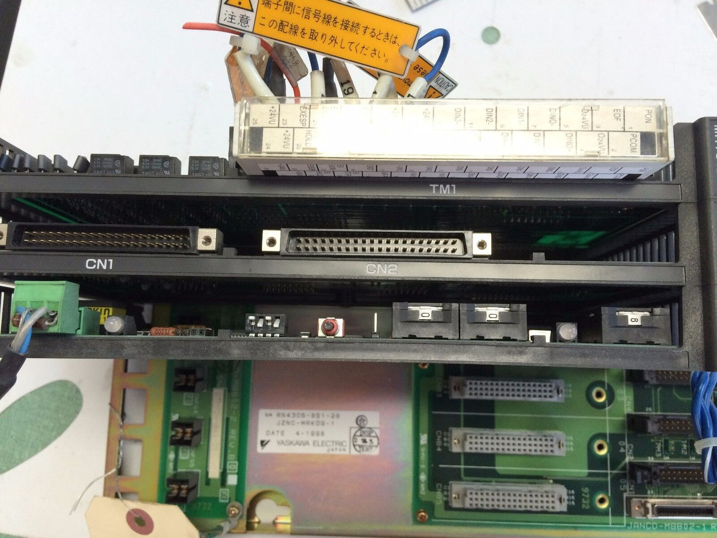 Yaskawa Jznc-Mrk09-1 Cnc Control,Mry01b-1,Mi004,Mario,M1004,Jancd-Mbb02-1,Cg