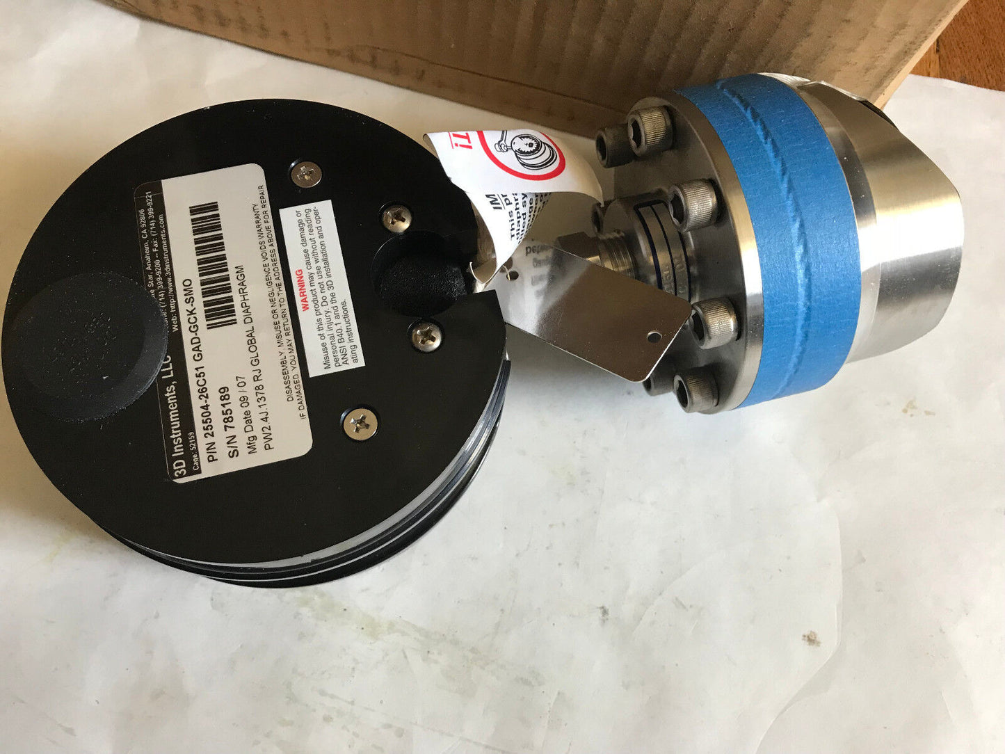 3D Accu-Drive 25504-26C51 Gad-Gck-Smo Diaphragm Rj Global Pw2.4J.1378,C4401,Ah