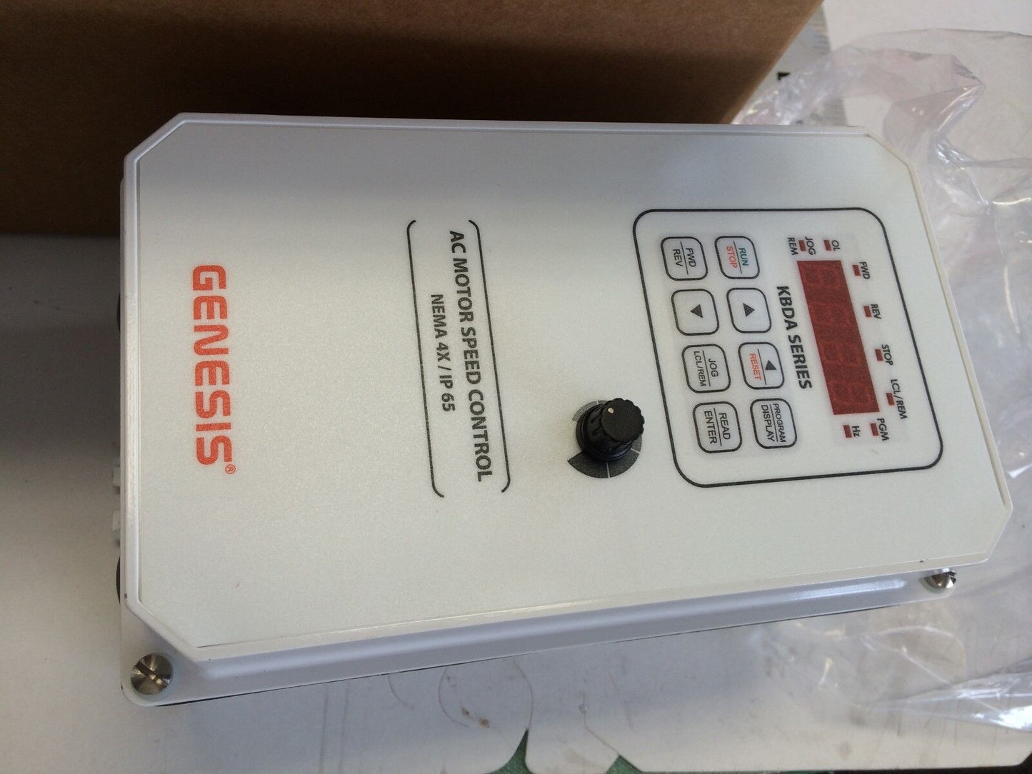 Kb Kbda-42,9764A Ac Motor Speed Control/Adjustable Drive,Genesis Nema 4X/Ip65,Bb