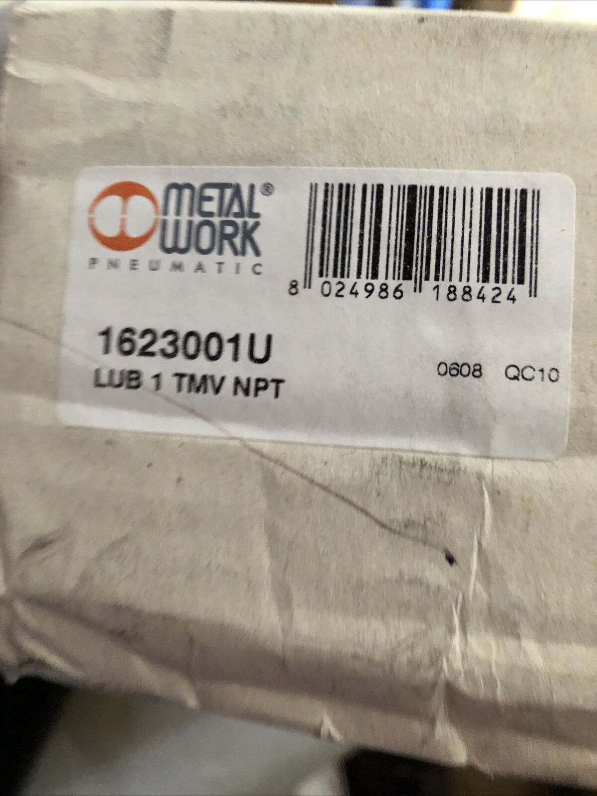 New Metal Work 1523001U Pneumatic Lubricators,1” Npt, 260 Psi Max 122F,Italy,Dg