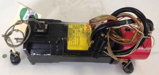 Fanuc A06b-0522-B351-R Ac Servo Motor,  90 Vdc, 2000 Rpm,3Ph,Fanuc 1-0,1-O, Bk