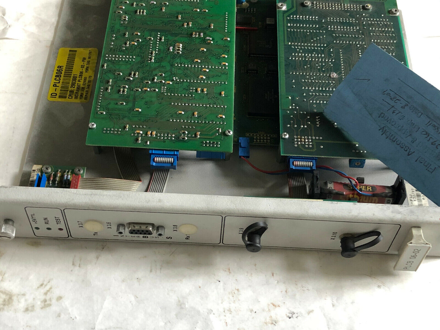 Ingersoll Rand Plcb 06-02,Plcb 06-02-Fw,Ibm1 109-0728-3A12 Interbus-S,Plc3-03,Da