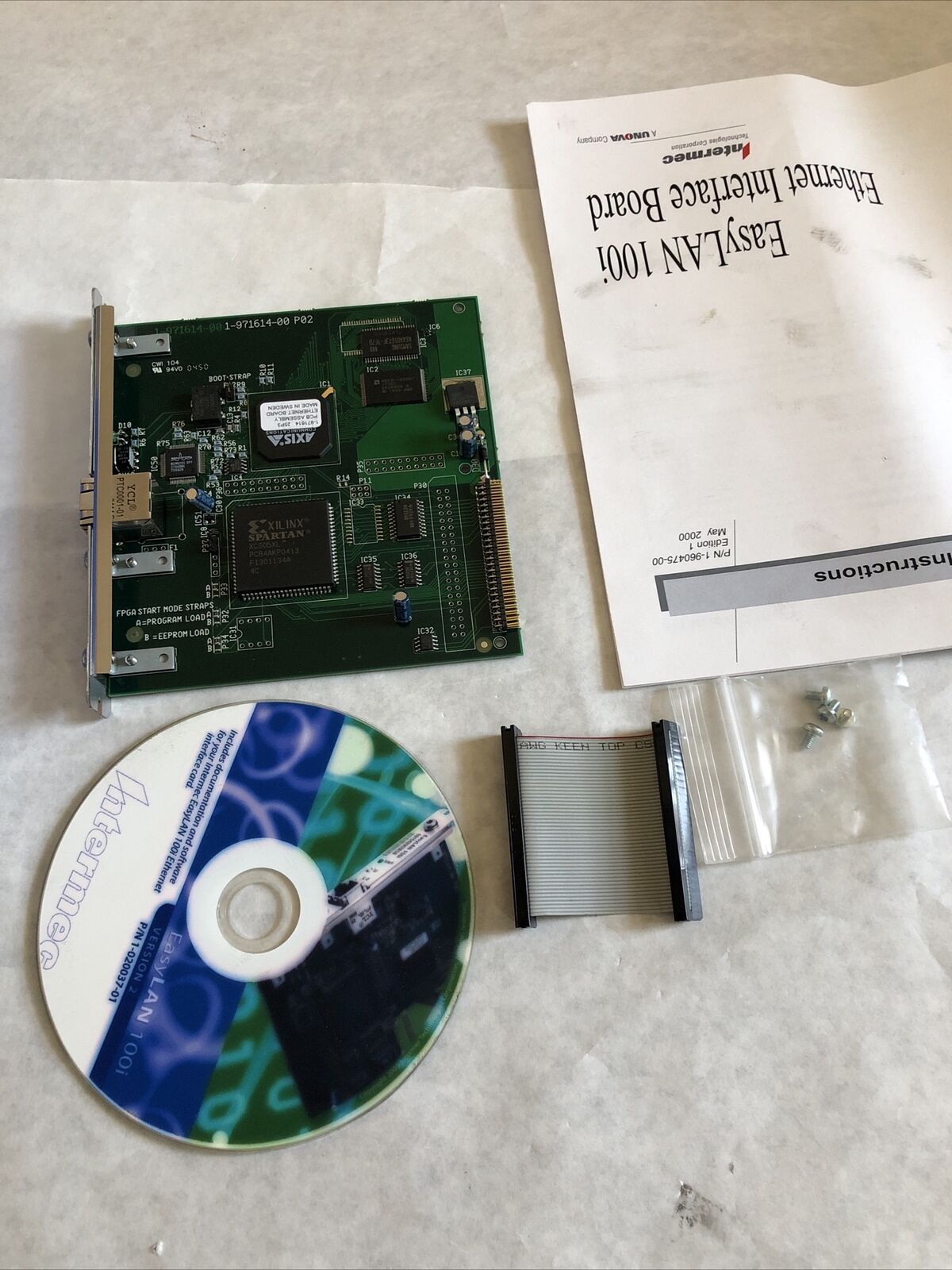 New Intermec 1-971614-90 E Easylan 100I Ethernet Ycl Ptc0001,1-971614-00 P02,Fj