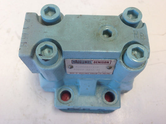 New Hagglunds/Denison 026-03671-0 ,Ads03-3342-A1, Hydraulic Valve Module,21Mh,Dh