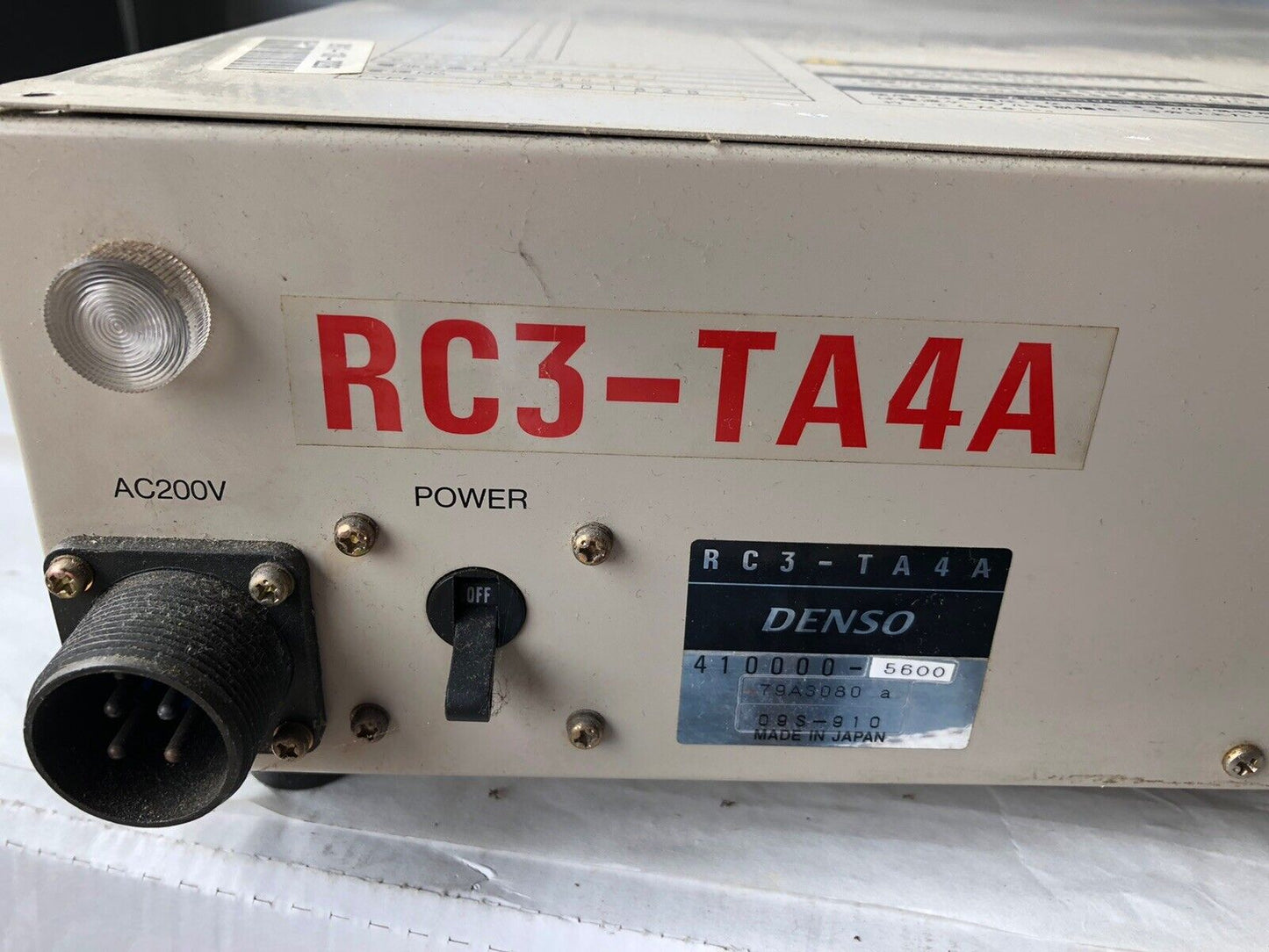 Nakamichi 410000-5600,79A3080 A,Denso Rc3-Ta4a Plc Controller 410000 5600,Ew
