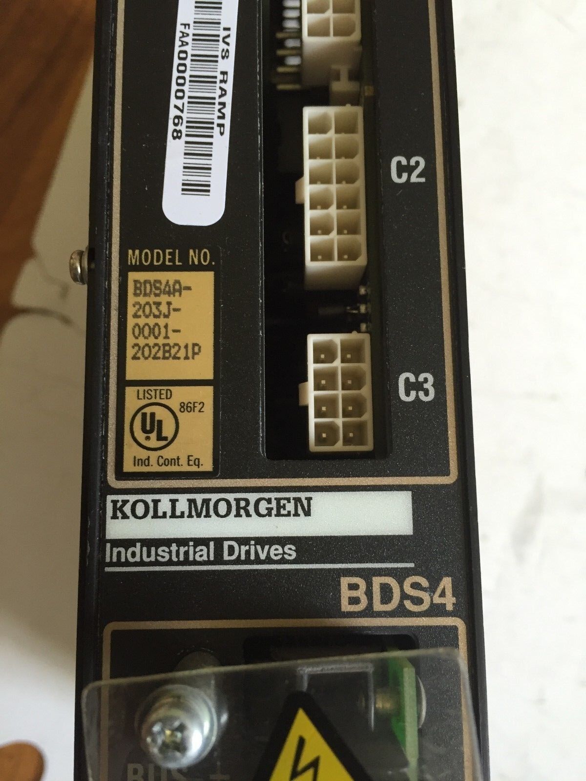 Kollmorgen Bds4a-203J-0001-202B21p,Bds4,310Vdc/4.5Amp In 230Vac/3Amp,Bh