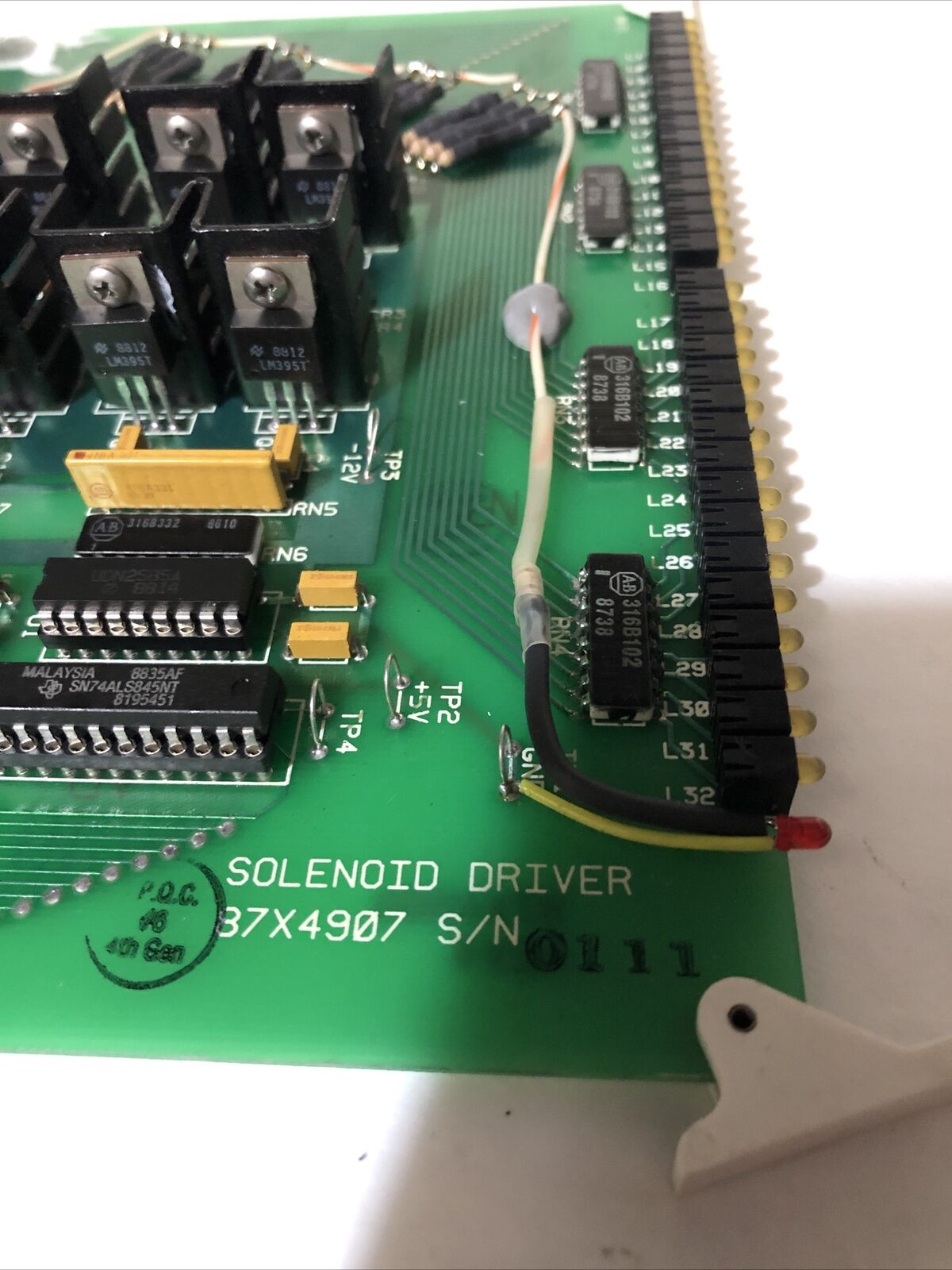 Ibm Driver Circuit Board  87X4907 Solenoid Driver 87X4908,Bp