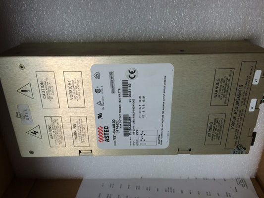 New Astec Vs1-K4-A8-00-474-Ce N40cp Power Supply,1500W,115-230Vac,15A,400Hz,Bf