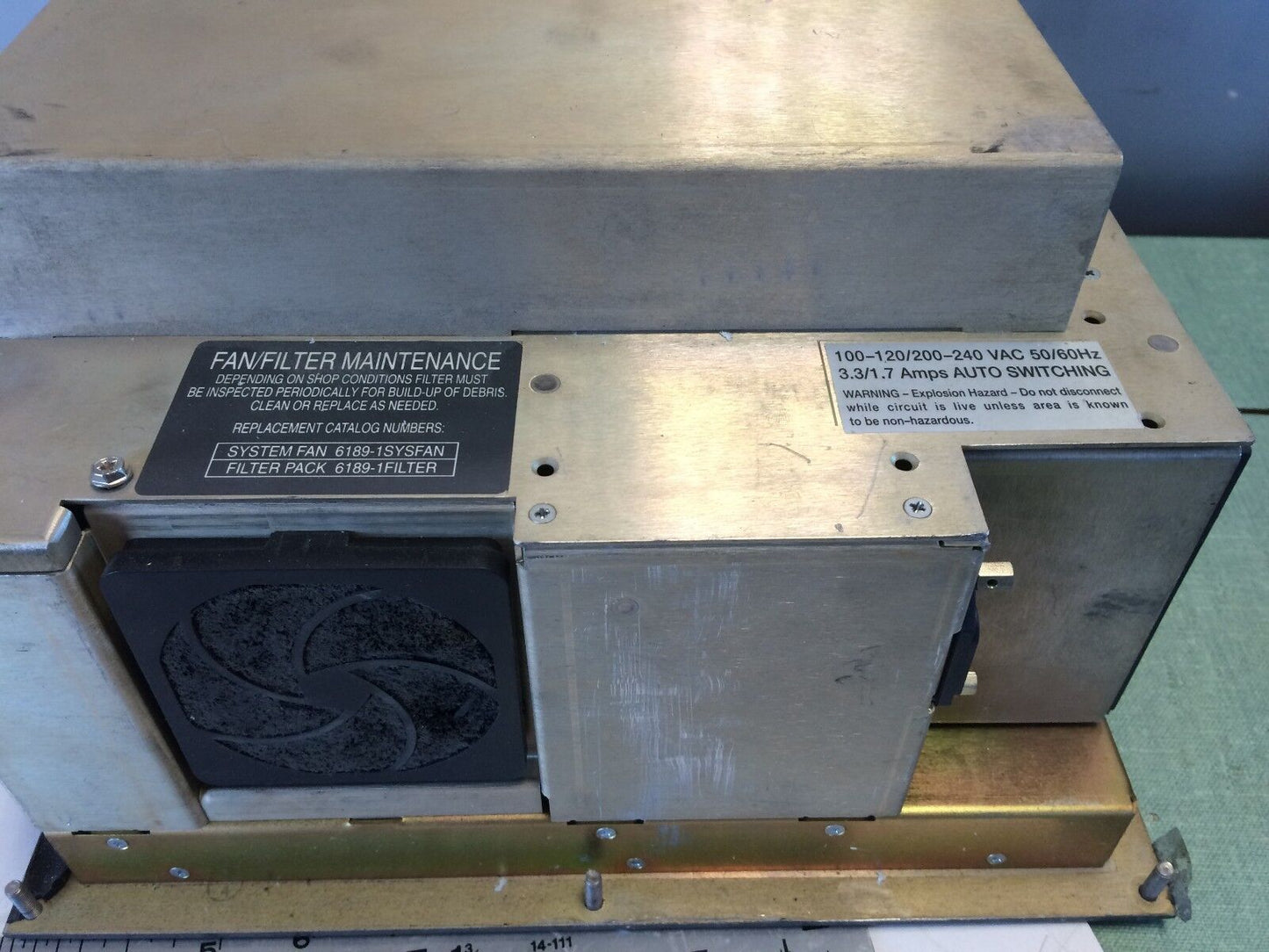 Allen Bradley 6181-Cfecbczzz Industrial Computer, 100-240 Vac,Bv