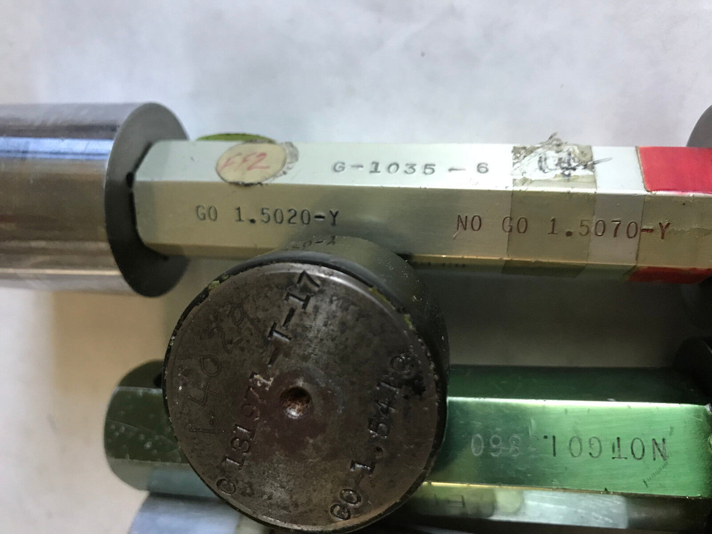 Lot Plug Gage Go Nogo Van Keuren 1.5020,1.5070,1.5412,1.500,1.5860,Es