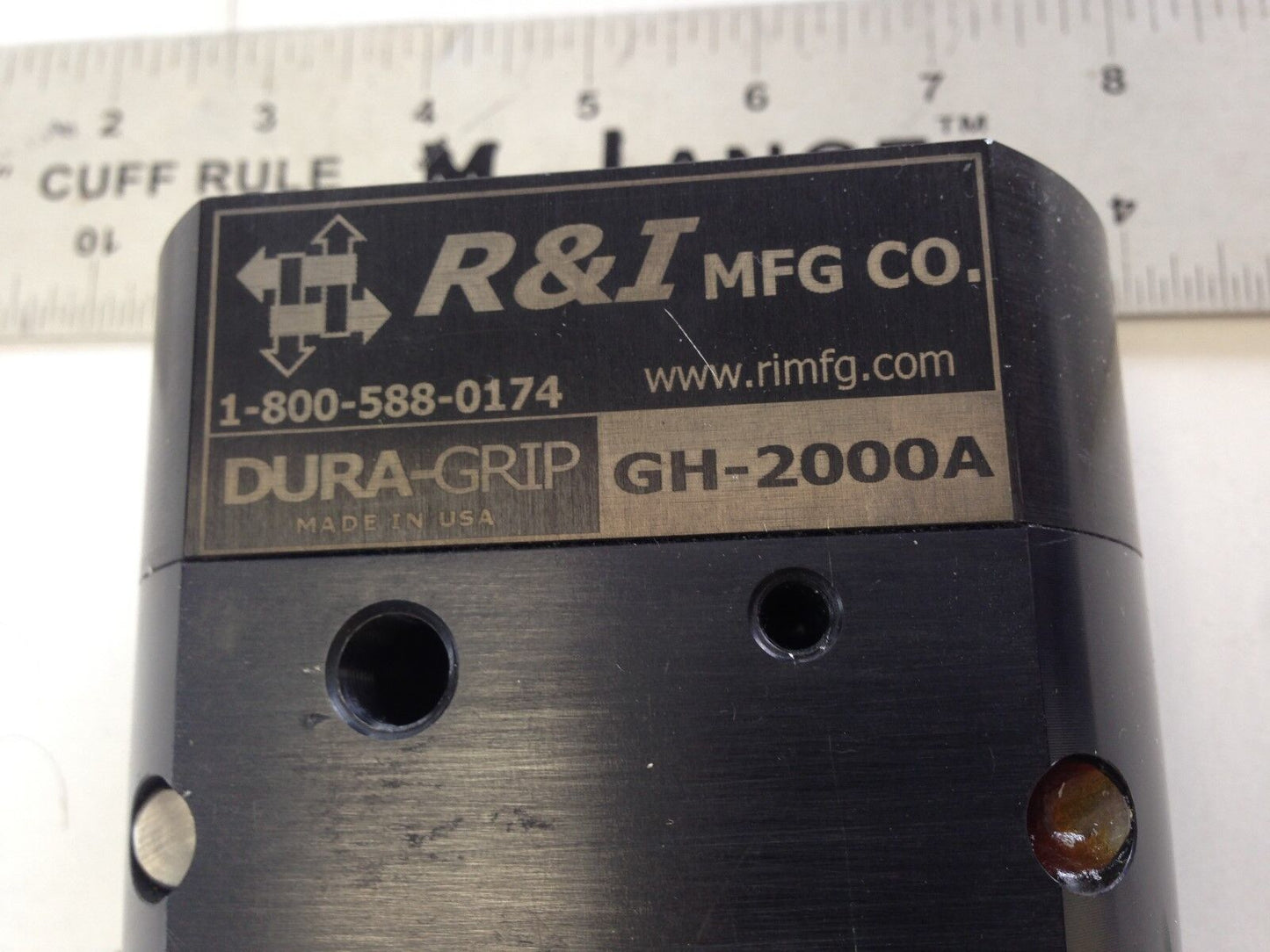 New Gh-2000A Dura-Grip Pneumatic 2-Finger Parallel Gripper,Fk