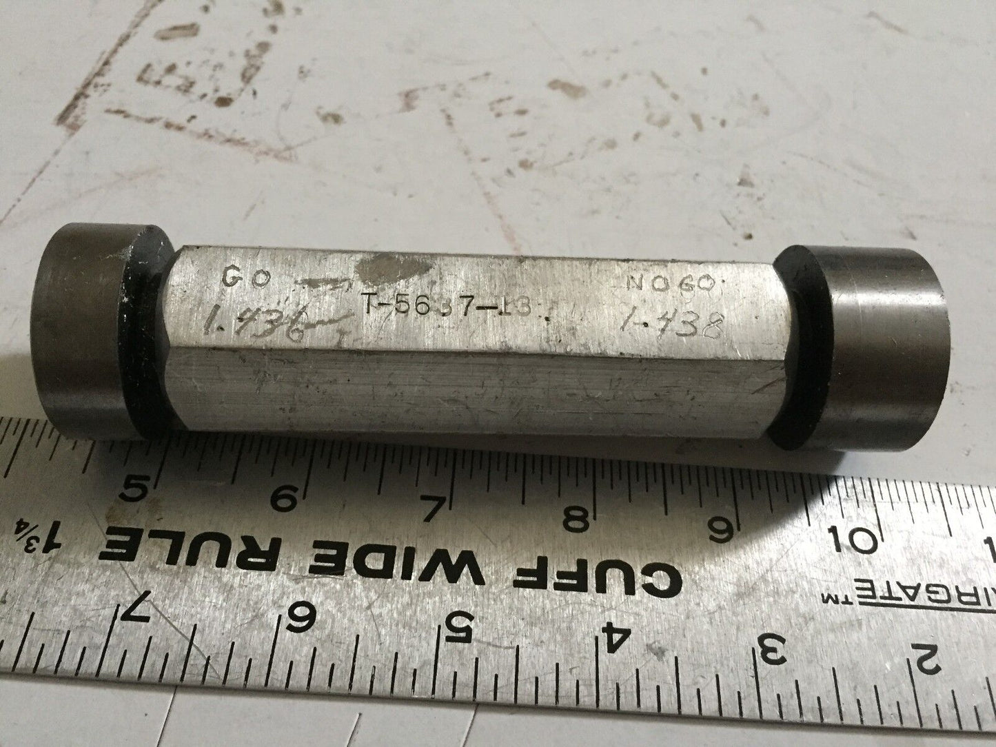 Used  Go No Go Gage, Go Nogo Guage 1.436, 1.438   ,Am