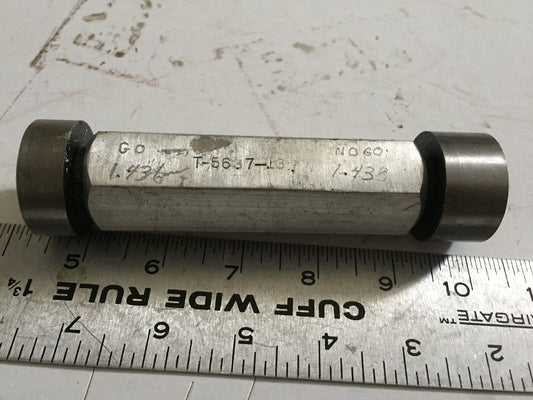 Used  Go No Go Gage, Go Nogo Guage 1.436, 1.438   ,Am