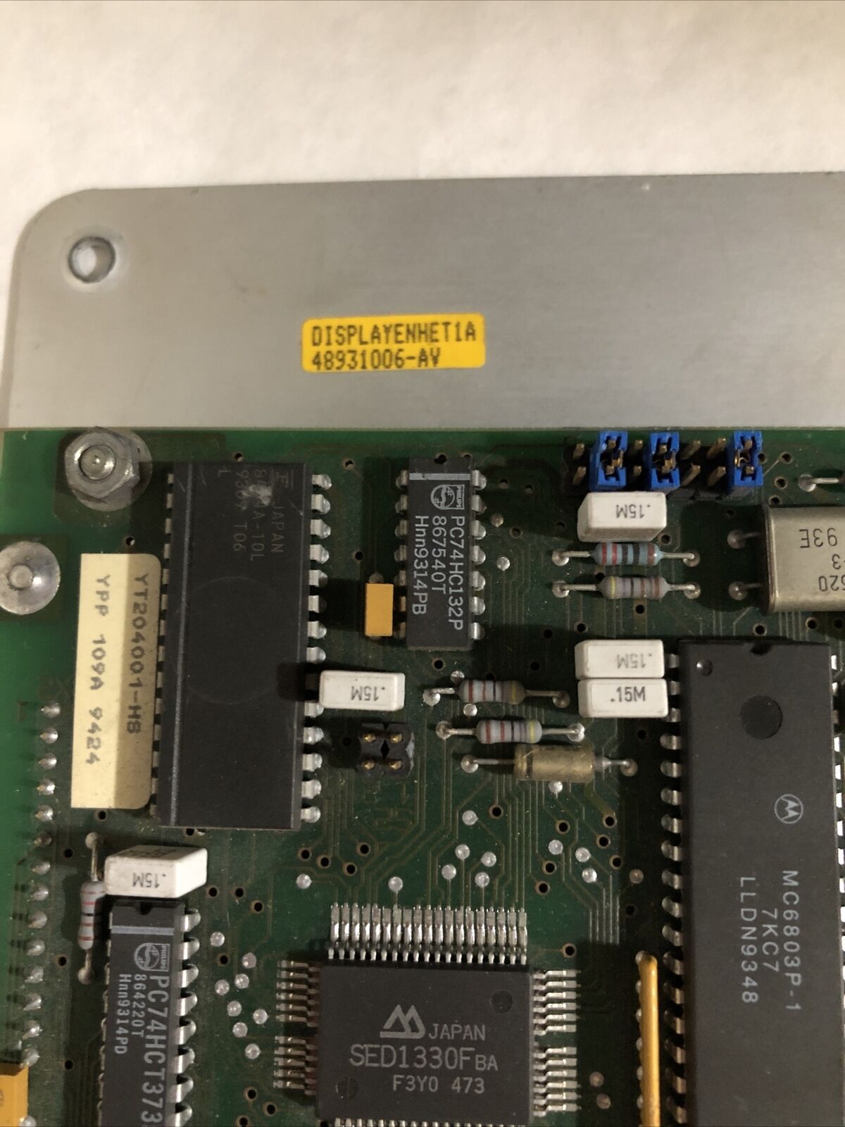 Abb Display/Keyboard Assembly 48931006-Av,Yt204001-Hs,2668 184-763 Asea,Te