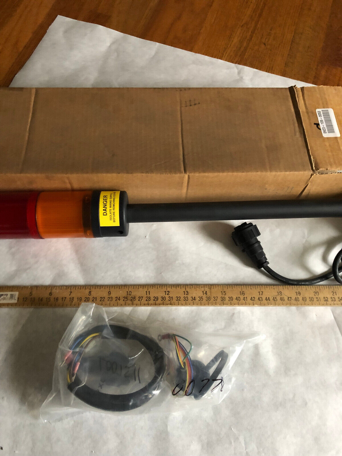 Cutler Hammer E26yed15v5 Dual Flashing Stack Light Ddc3 Light Beacon Assembly,Az