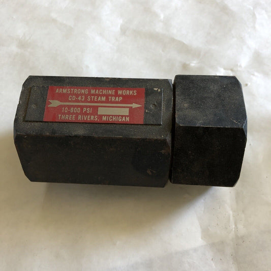 New Armstrong Cd-43 Steam Trap 1” Npt,1 Inch 10-600 Psi, Cd43 ,Bl,Bu