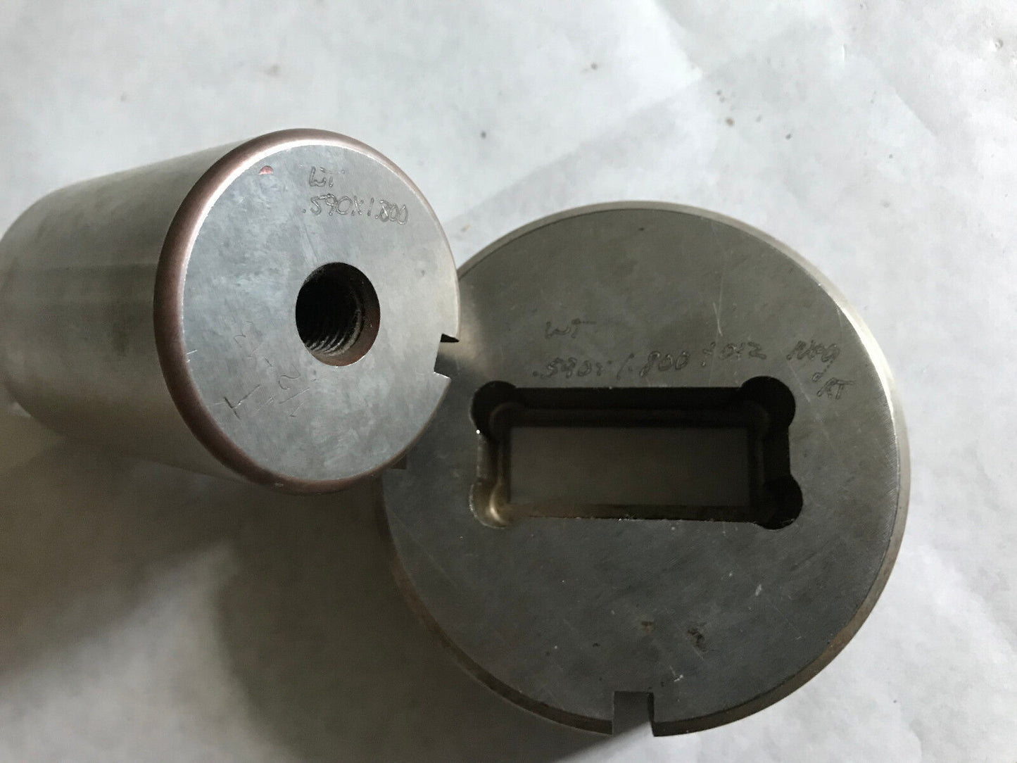 Wilson Wt .590X1.800 Rectangle Thick Turret Punch Die ,Ep