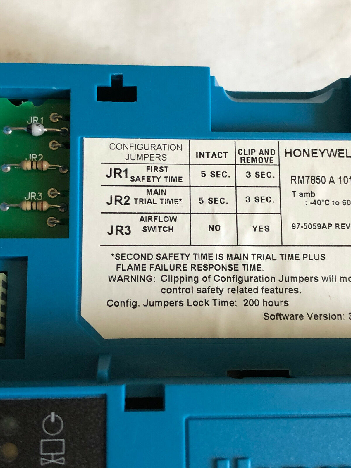 New Honeywell Rm7850a1019 Programming Burner Control Burner Controller,Aq,Ar