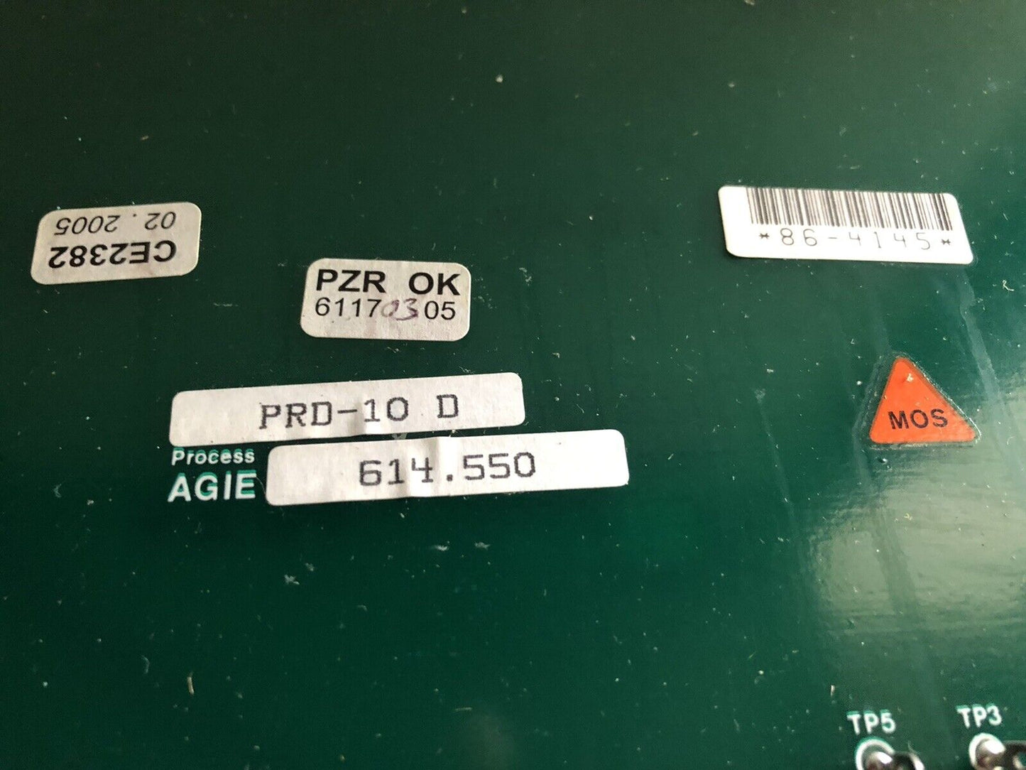 Agie Pcb Board Prd-10 D, Agie 614.550,Ce2382, Agie 614550,To