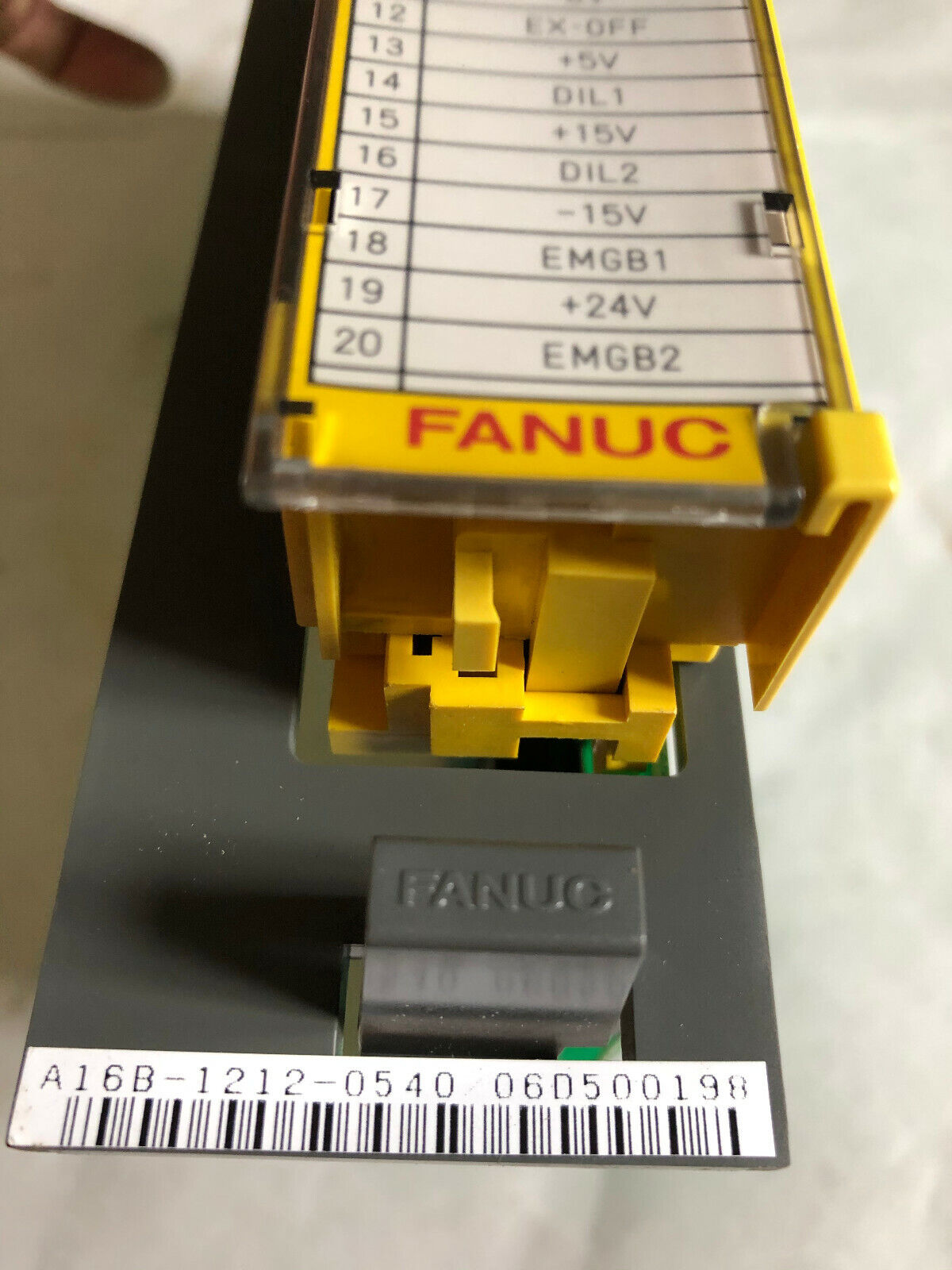 New Fanuc A16b-1212-0540 Emergency Brake A16b-1212-0540/06D P661 Rb P,Ei