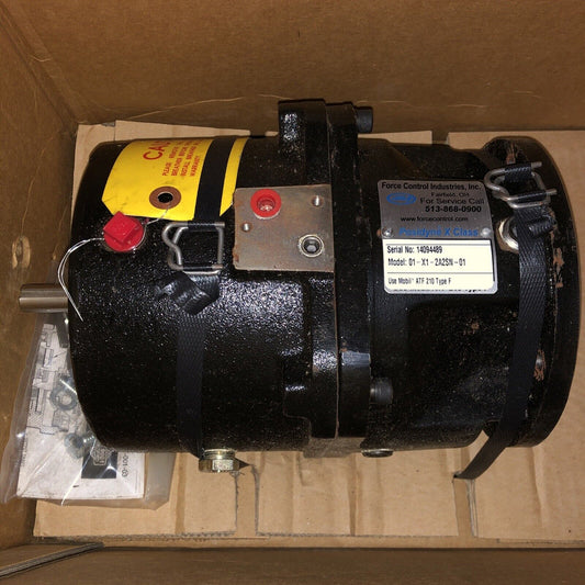 New Force Control 01-X1-2A2sn-01,Posidyne X Class Gear Servo Motor,Bt