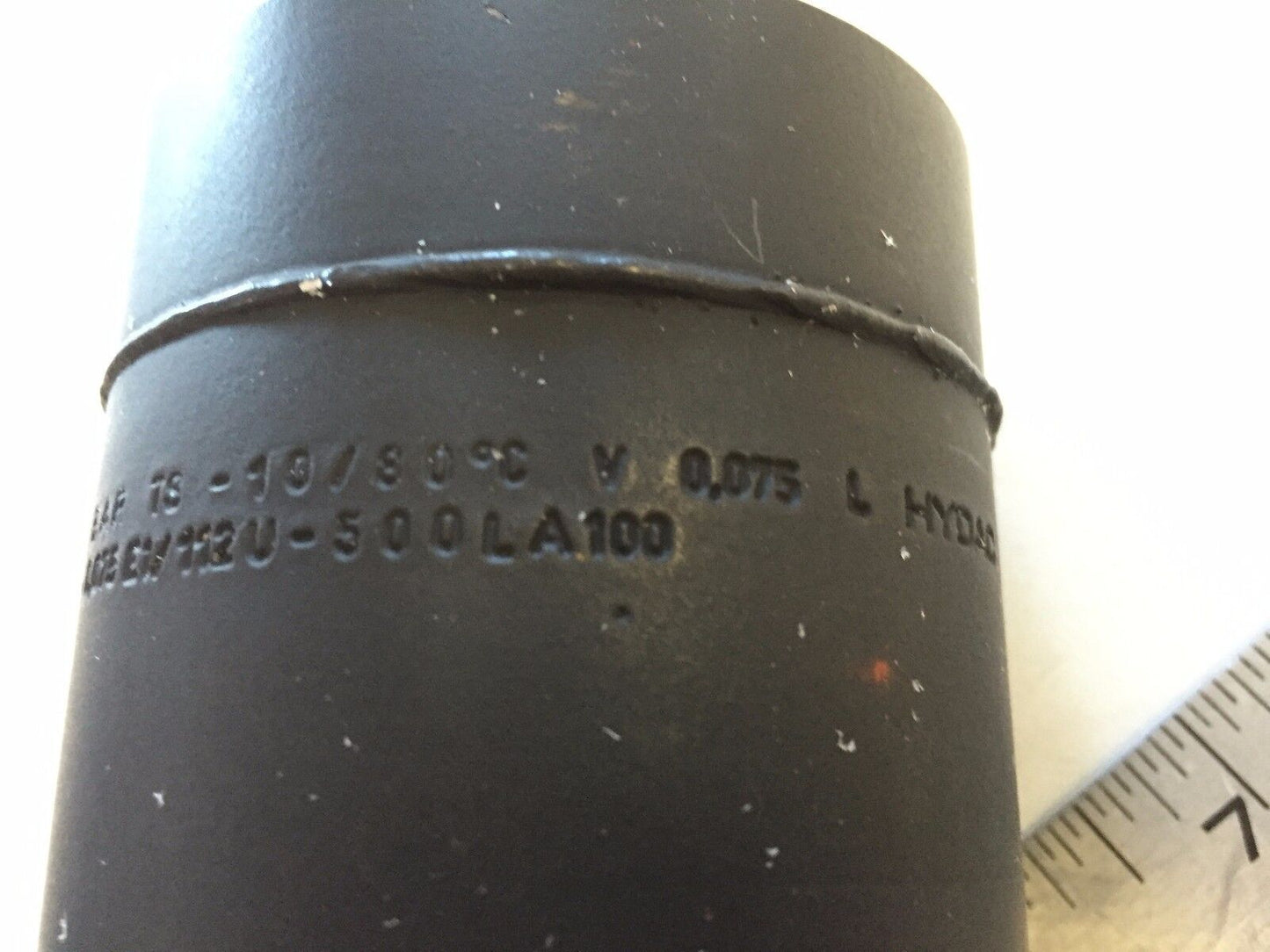 Hydac 12/10,972970,Sbo500-0,075 E1/112U-500La100 Accumulator,1/4 Npt,Ts-10/80,Bi