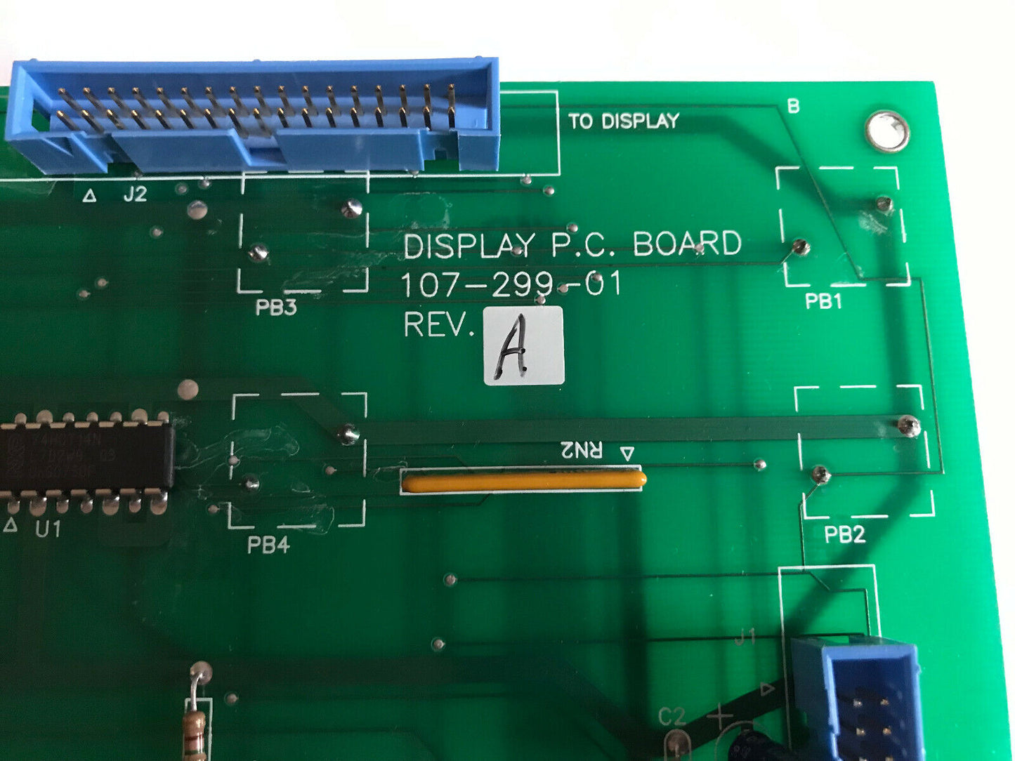 Conair 107-299-01 Rev A Display Pc Board,Sn