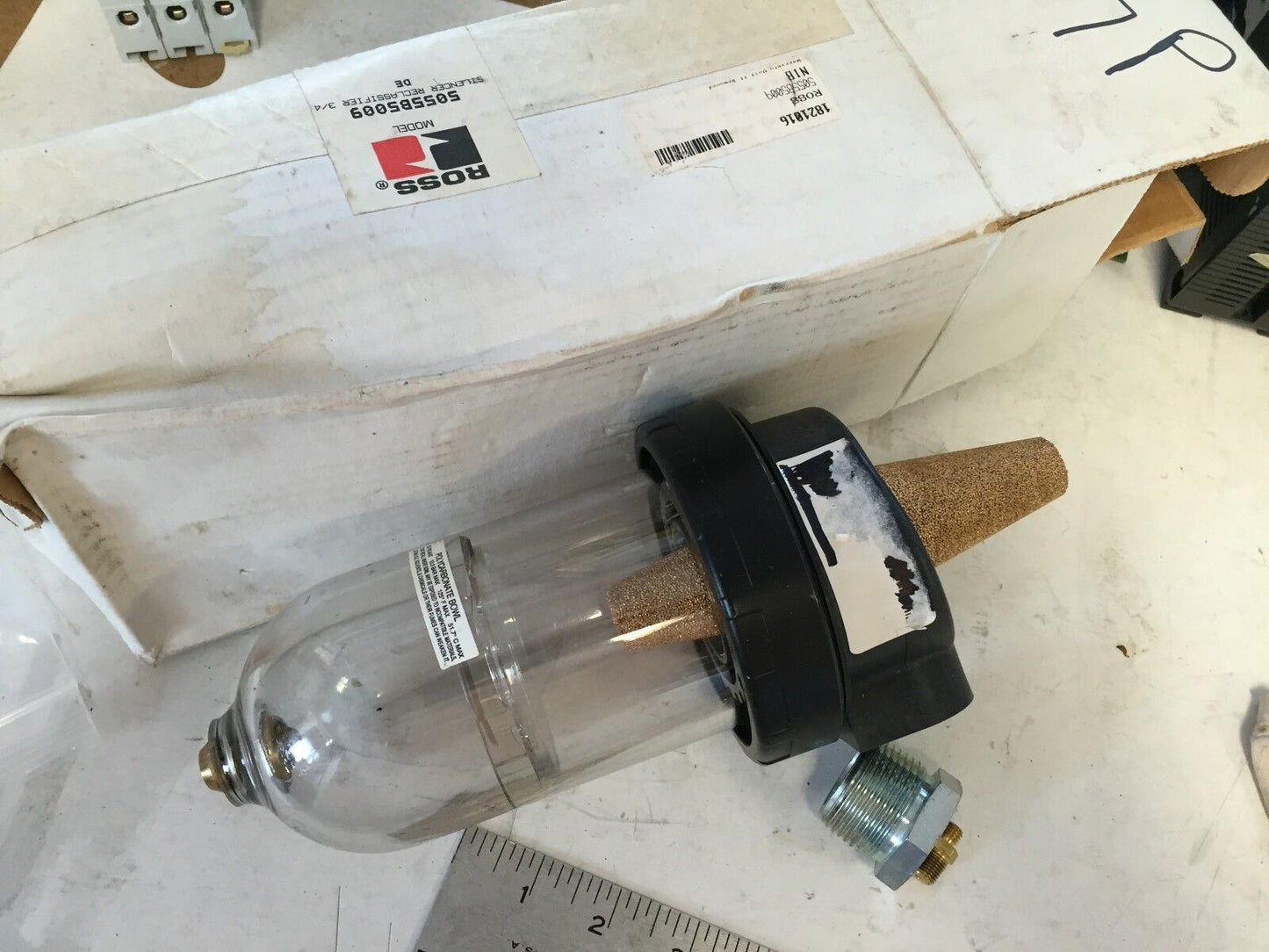New 1” Ross 5055B6009 Pneumatic Silencer Reclassifier Regulator Refill Filter,Cz