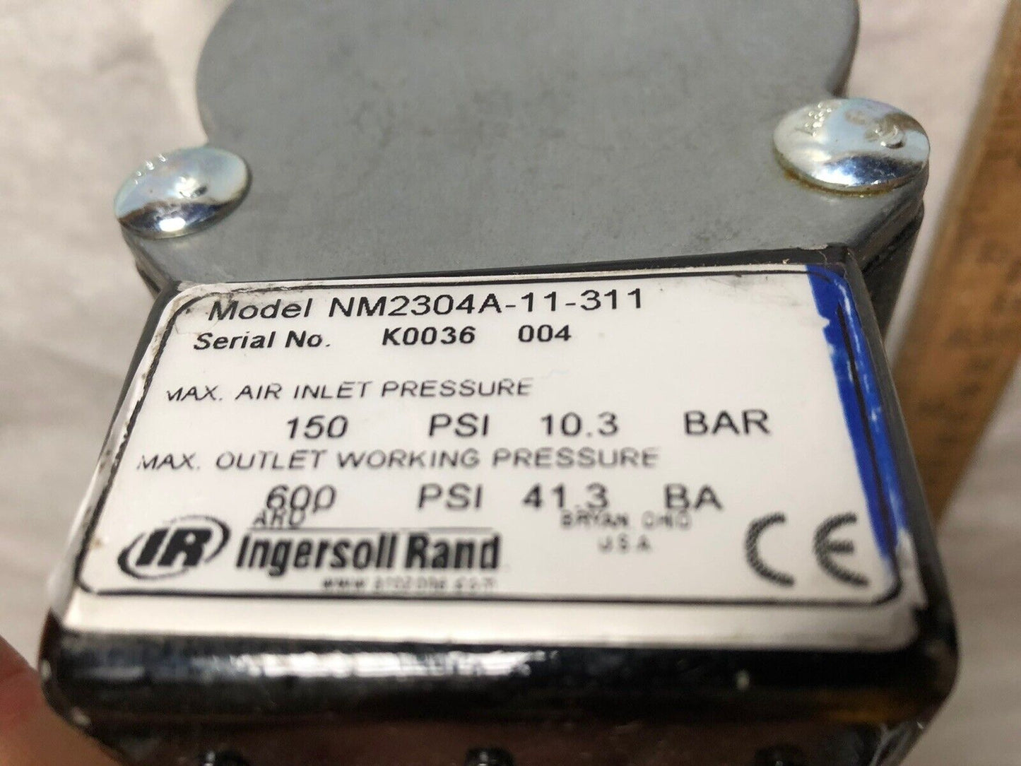 New Ingersoll Rand 66913,Nm2304a-11-311,3” Nm Motor Assembly,Aa