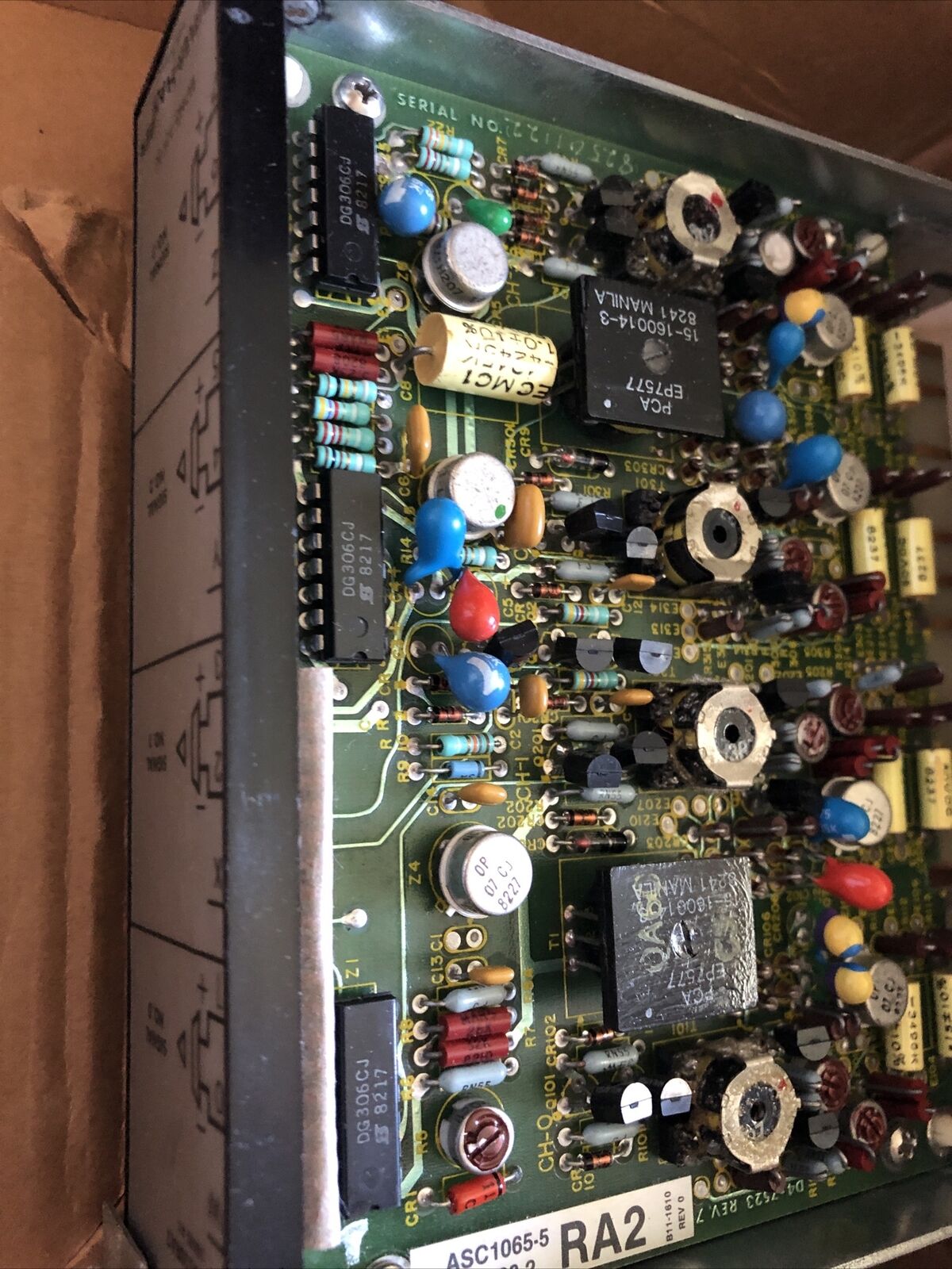Cutler-Hammer D520ra2 Eaton Analog Input Module,D4-7523,Asc1065-5 Ra2,5851282,Fl