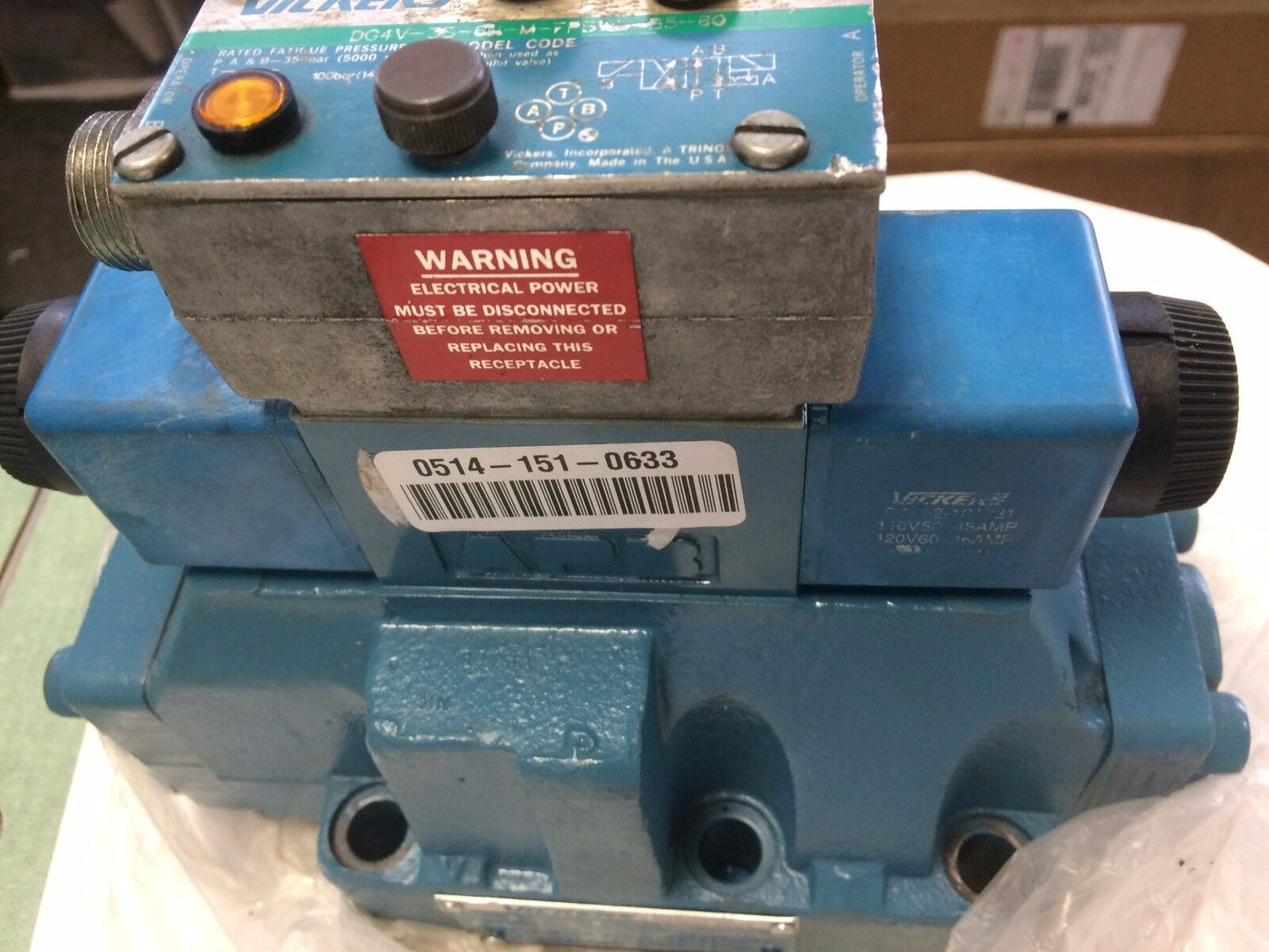 Vickers Dg5s82nm Fpbwlb530,Dg4v-3S-6W-M-Fpbwl-B5-60, Dg4v-3S-6N-M-Fpbwl-B5-60,Ap