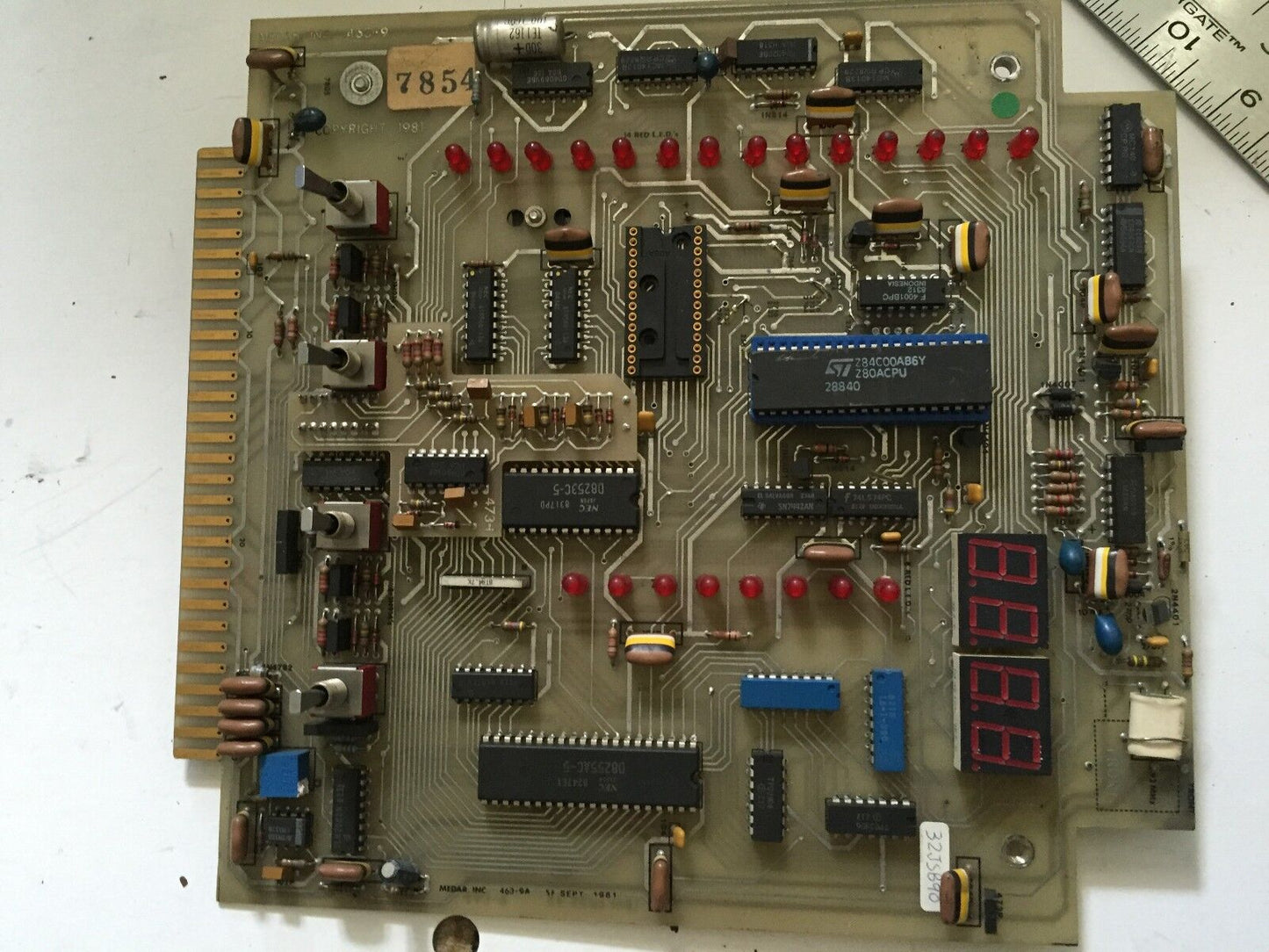 Medar 463-9,463-9A,Welding Technology Corp Pc Board 4639M4,Es