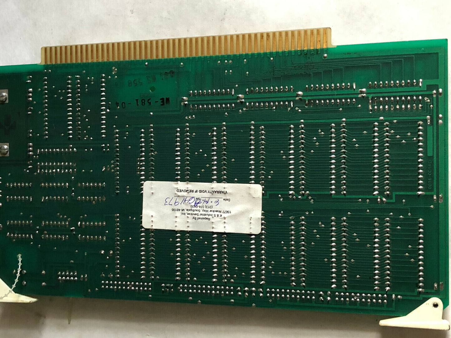 Gould Ccd 100-0317 Pc Circuit Board Control Assembly, Pcb 0100-0036,Sv,Cg