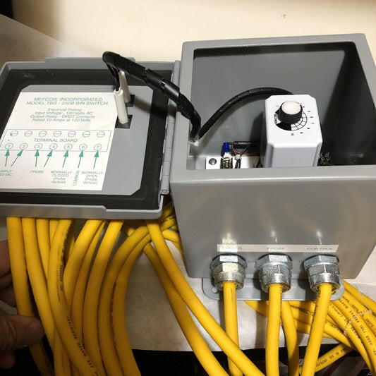 New Mefcor Tbs-250B Bin Bs200 Tilt Switch, Normally Closed,15 A,120/240 Vac,Fe