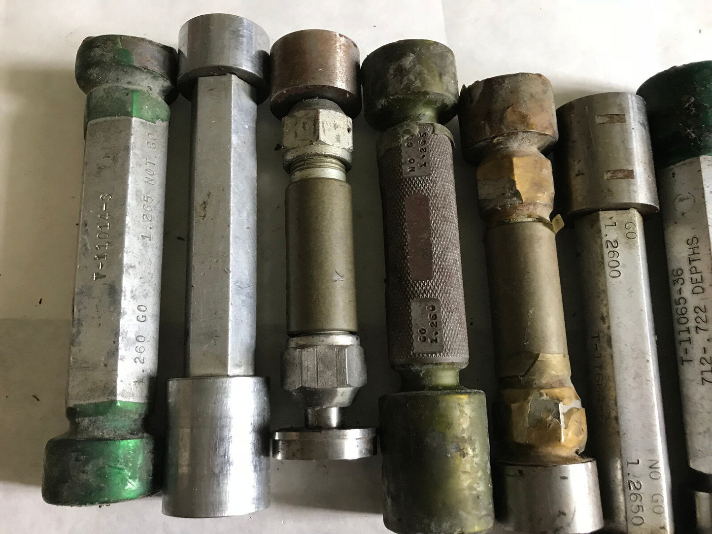 The Pipe Machinery Spection Gage Go No Go Plug Gauge 1.260,1.265,1.2600,1.2650