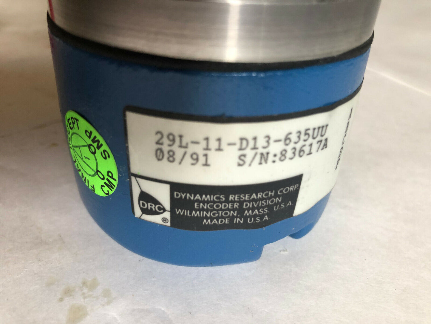 New Dynamics 29L-11-D13-635Uu Dynamics Research Drc 29L-11-D13-635Uu Encoder,Dd