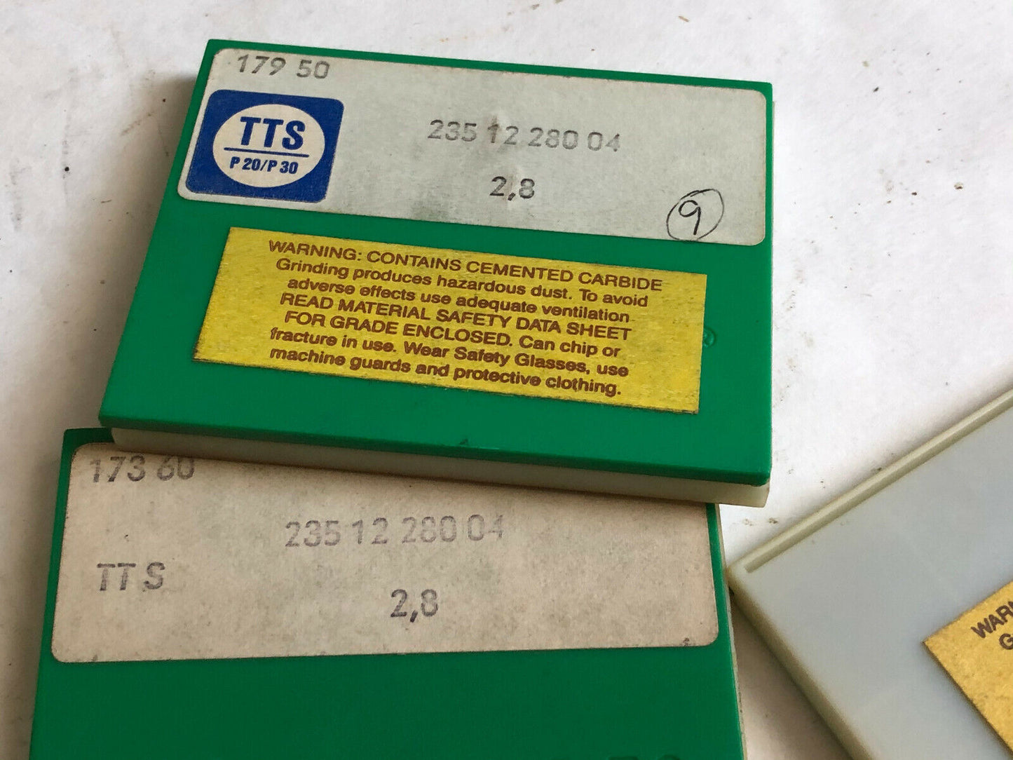 New Lot 40 Widia 235 12 280 04 Tts 173 60 2,8,Carbide Inserts, Grade Tt5,Tl